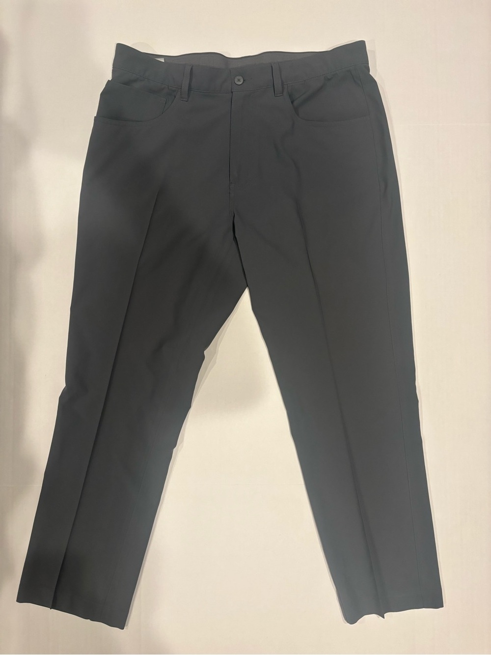 Footjoy Moxie Golf Pants Gray 5 Pocket 34x28 Performance Stretch Tailored Fit